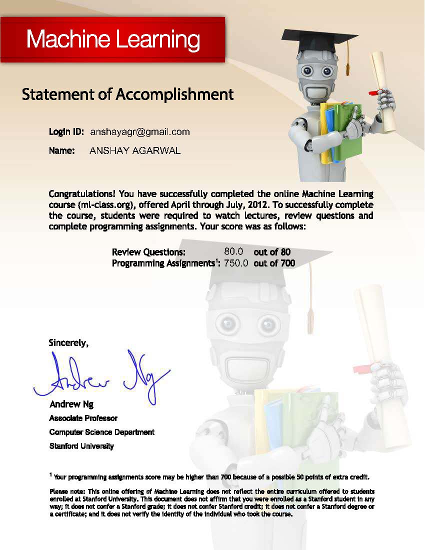 Machine Learning